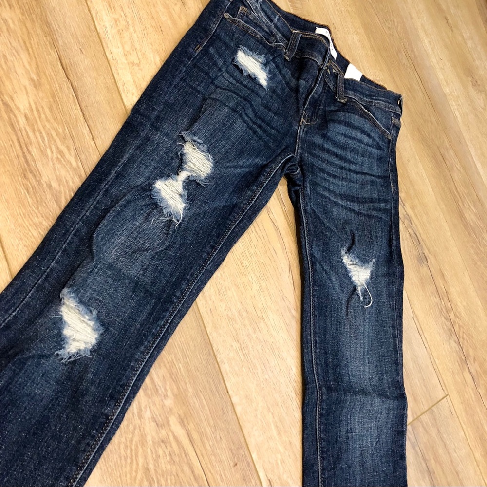 Styles 4 less dark denim pants